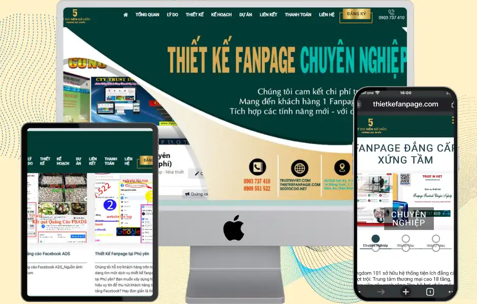 Mẫu Landing Page RJ- 0131025