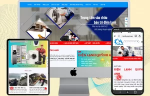 Mẫu Web Điện Lạnh RJ- 0161025